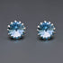 Earrings "Vintage VII (Aquamarine Blue)" with Swarovski™ crystals